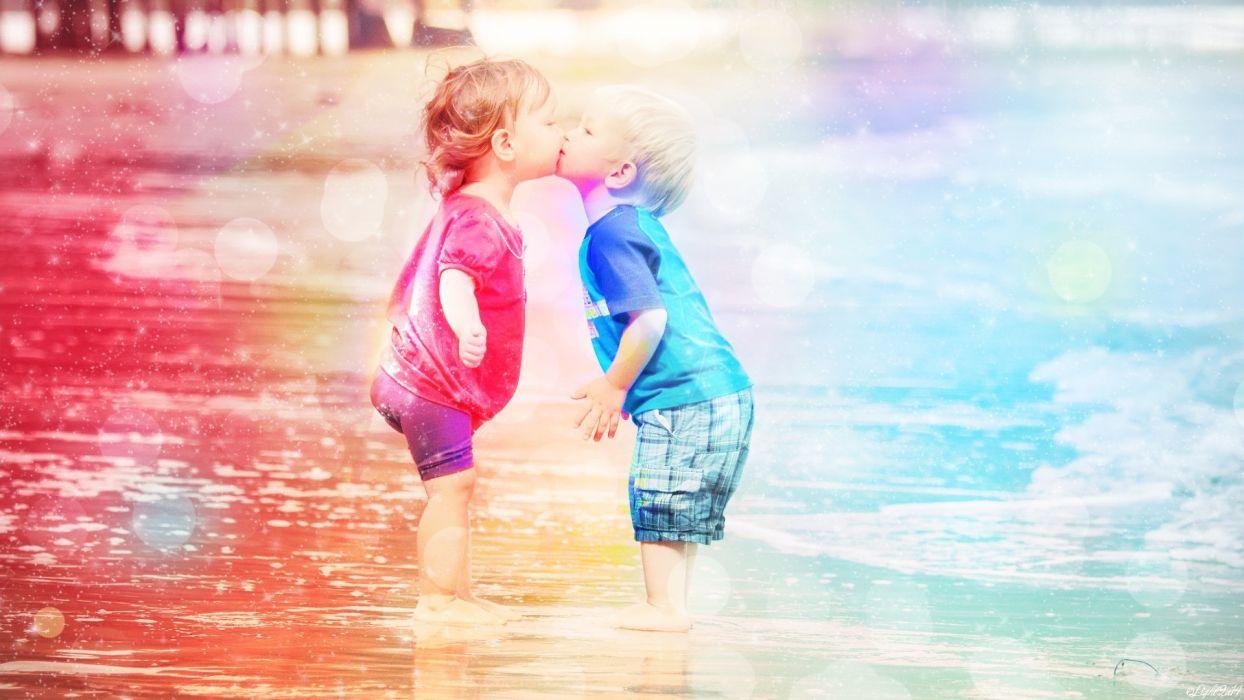 Cute Baby Kiss Wallpapers - Top Free Cute Baby Kiss Backgrounds ...