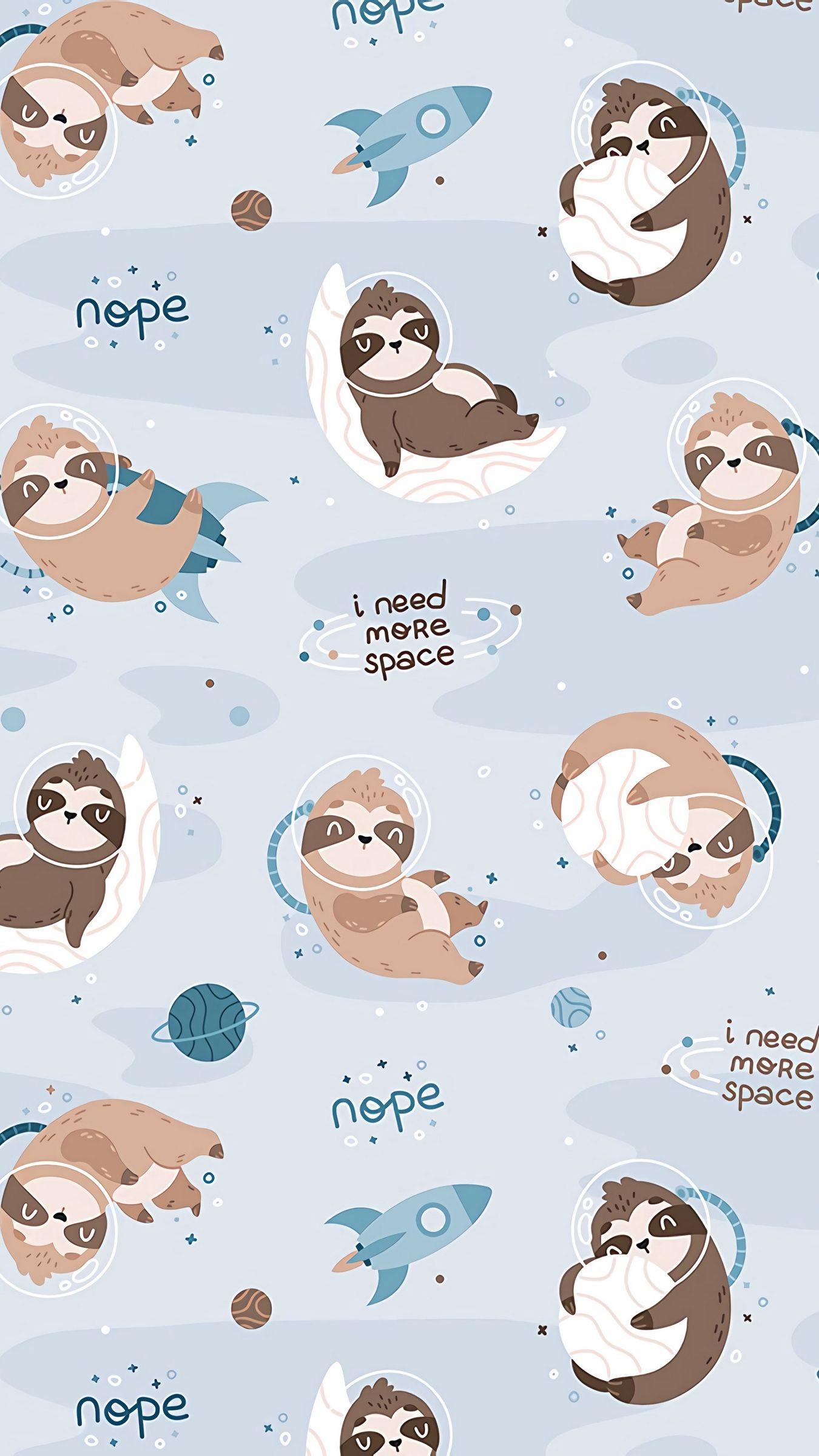 sloth wallpaper free