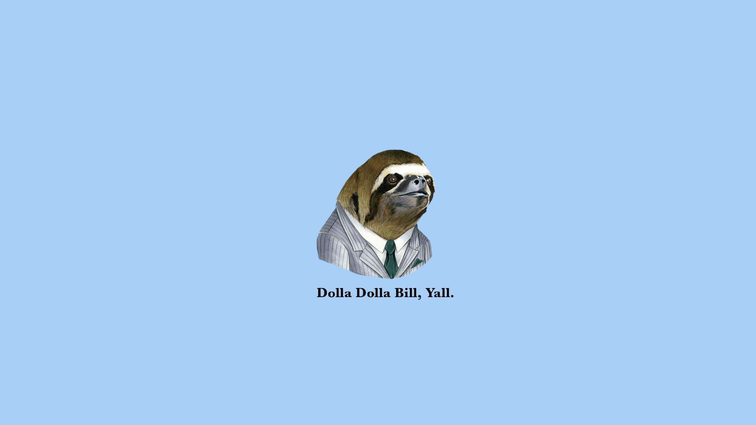 2560x1440 Free download sloth dollar bills 1920x1080 wallpaper Best