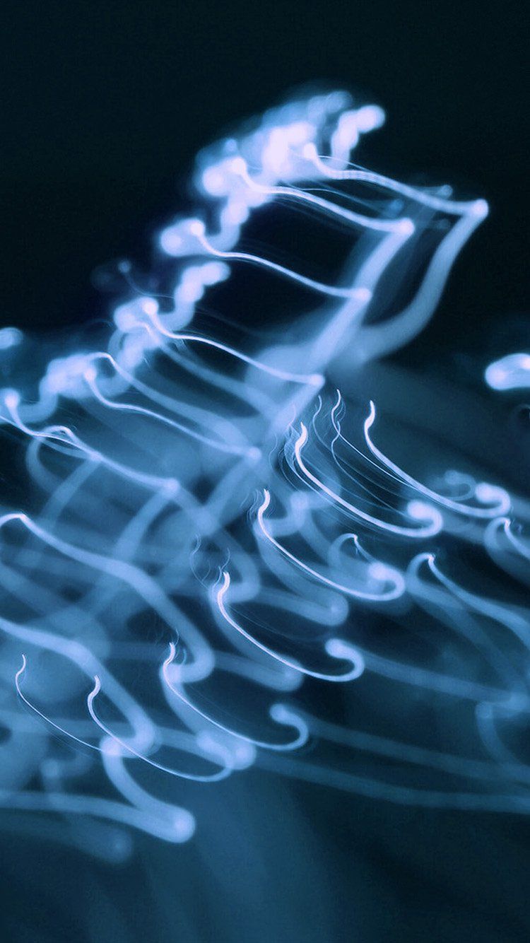 750x1334 iPhone 6 wallpaper. ink blue soft dark smoke bokeh pattern