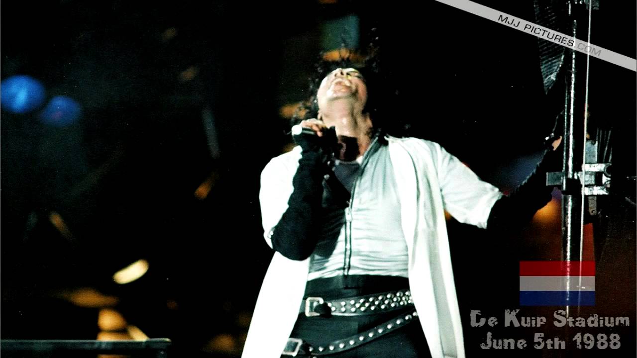 1280x720 Michael Jackson Diana Bad Tour Rotterdam 1988 HD AUDIO