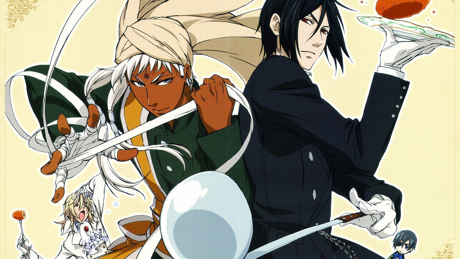 1920x1080 Black Butler Agni and Sebastian Michaelis Desktop Background HD