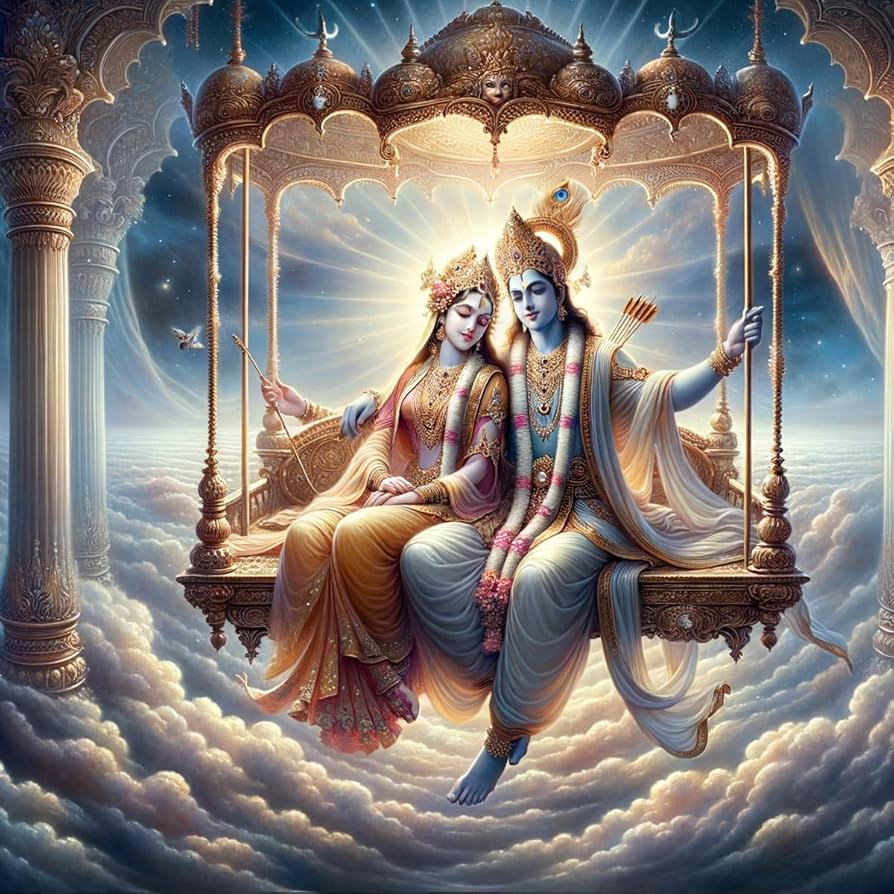 894x894 illusions 360degree Signage Solution Radha Krishna Wallpaper, Decorative Wall Art (Multi 3 RK 4x4 Feet) : Amazon.in: Home Improvement