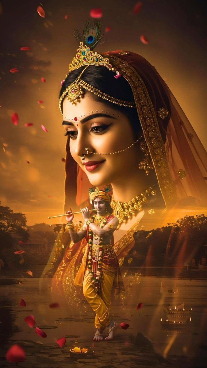675x1200 4K HD Wallpaper Jai Shree Radha Krishna Ji 8K iPhone theme Wallpaper