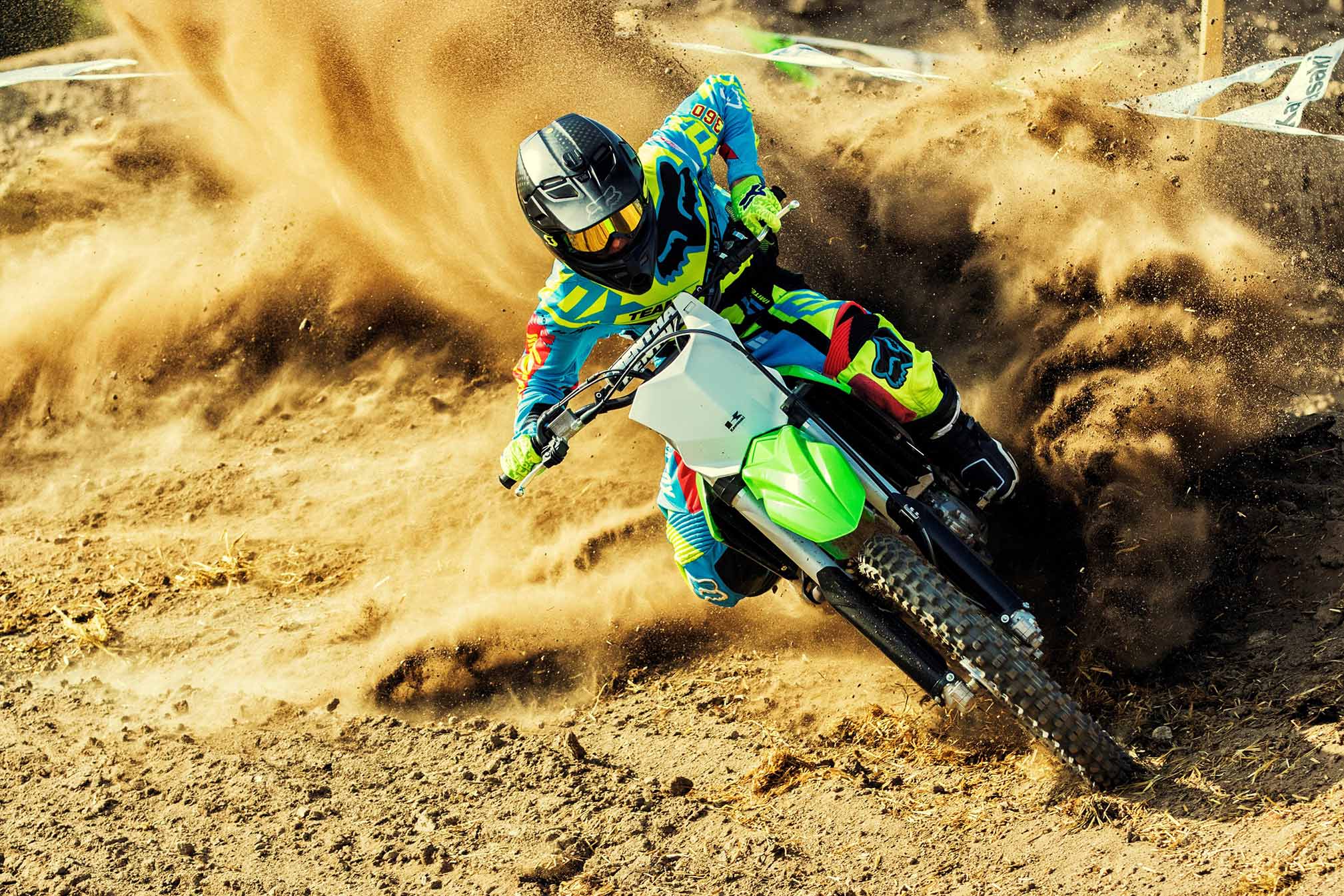 2017x1345 Download Kawasaki KX450F Vehicle Kawasaki KX HD Wallpaper