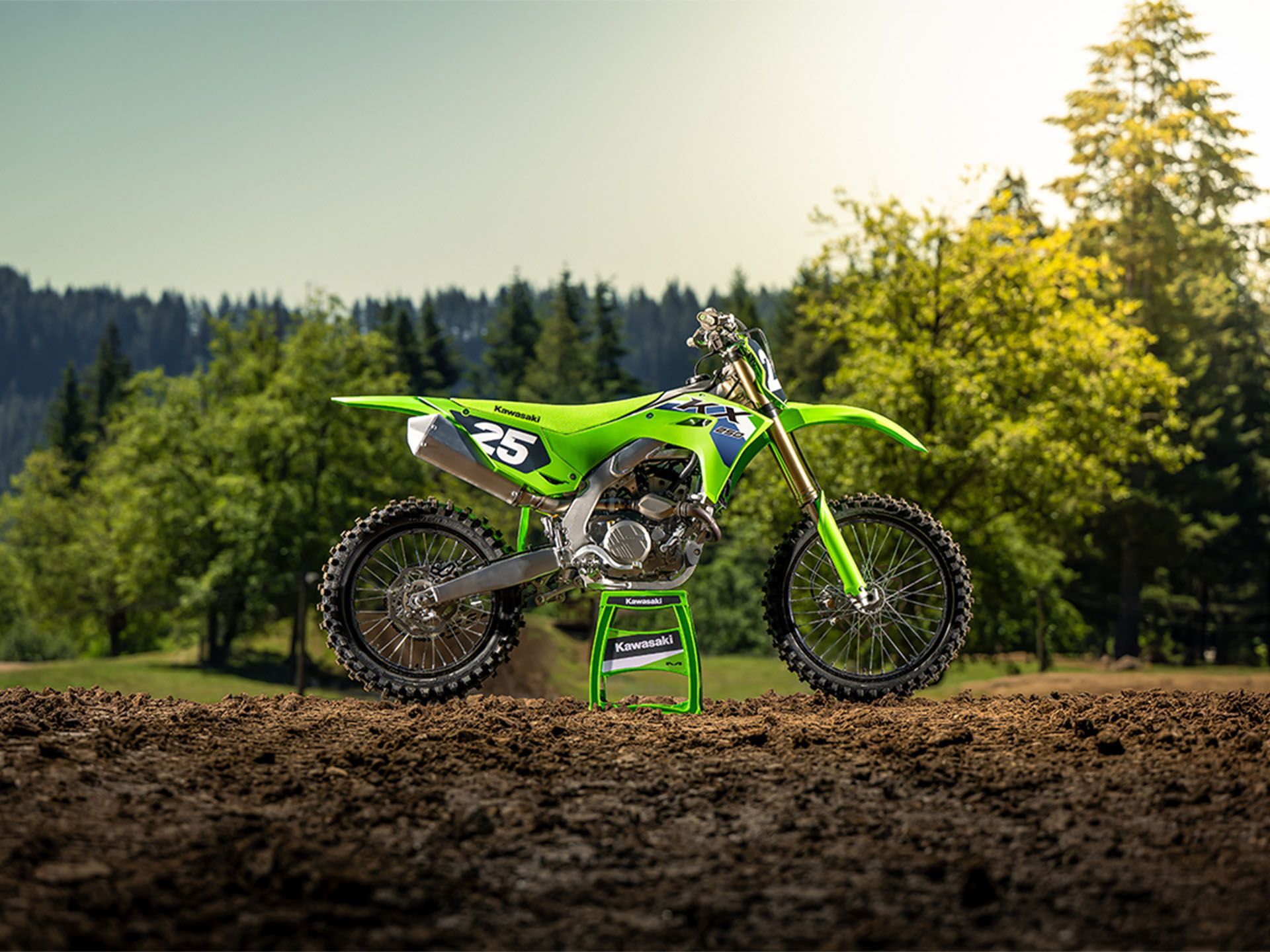 1920x1440 Kawasaki KX 250 Lime Green Motorcycles Amarillo Texas 009302