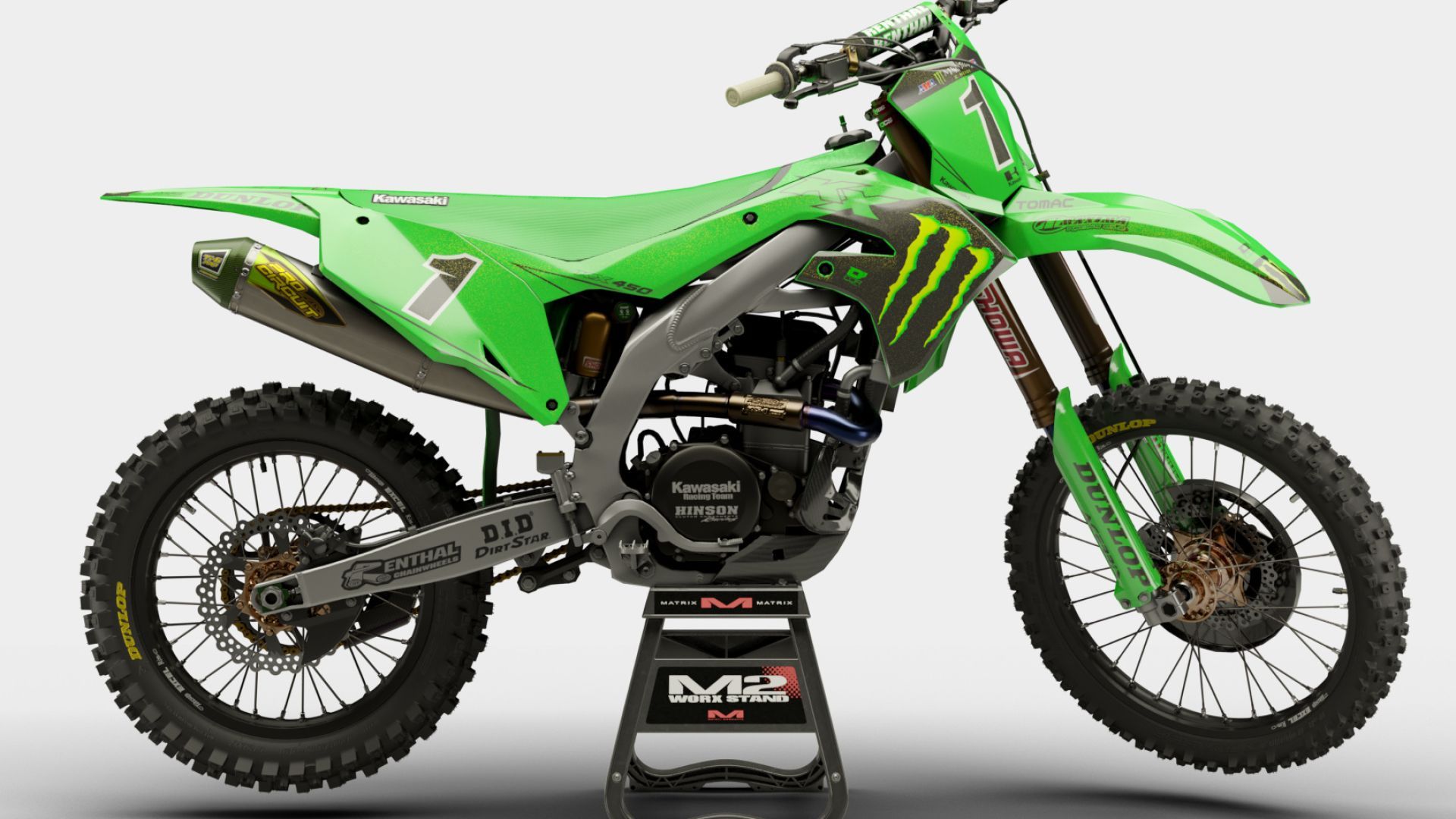 1920x1080 Kawasaki KX450 Wallpaper