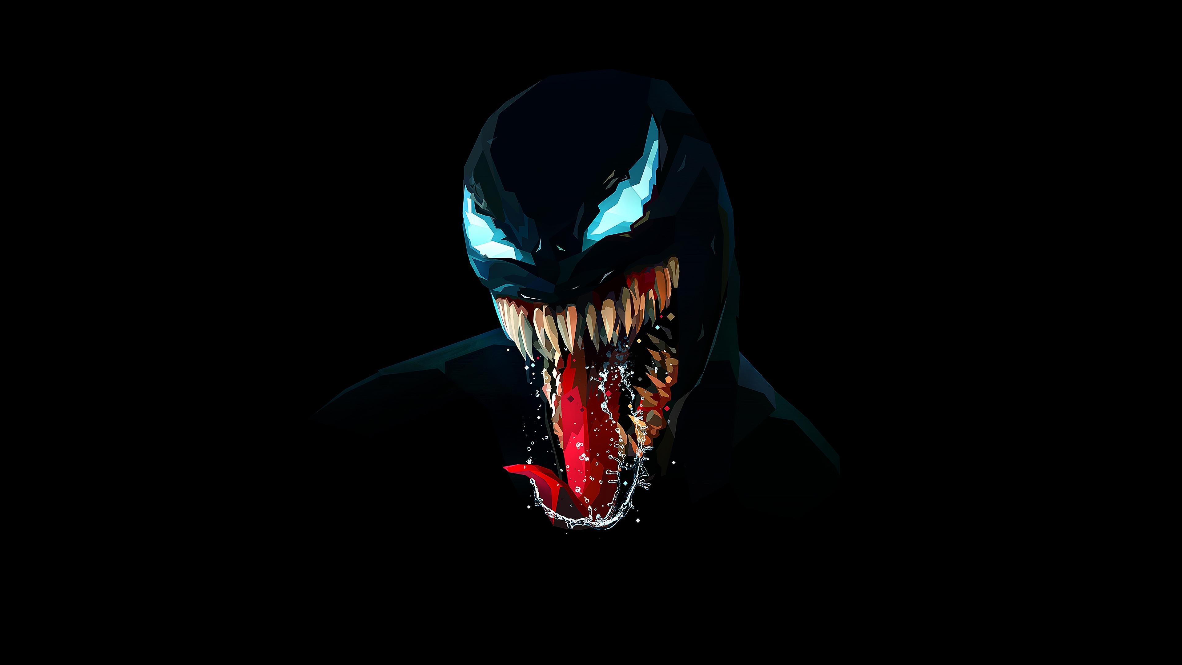 Venom Minimalist Wallpapers Top Free Venom Minimalist Backgrounds Wallpaperaccess