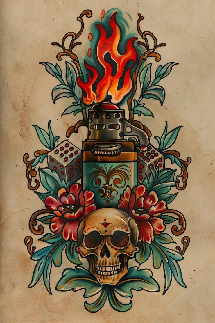740x1110 Traditional Tattoo Wallpaper Photo Free High Quality Picture