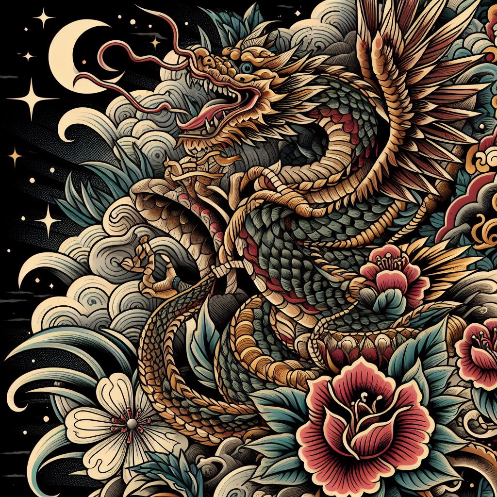 1024x1024 Create a traditional or neo traditional tattoo design