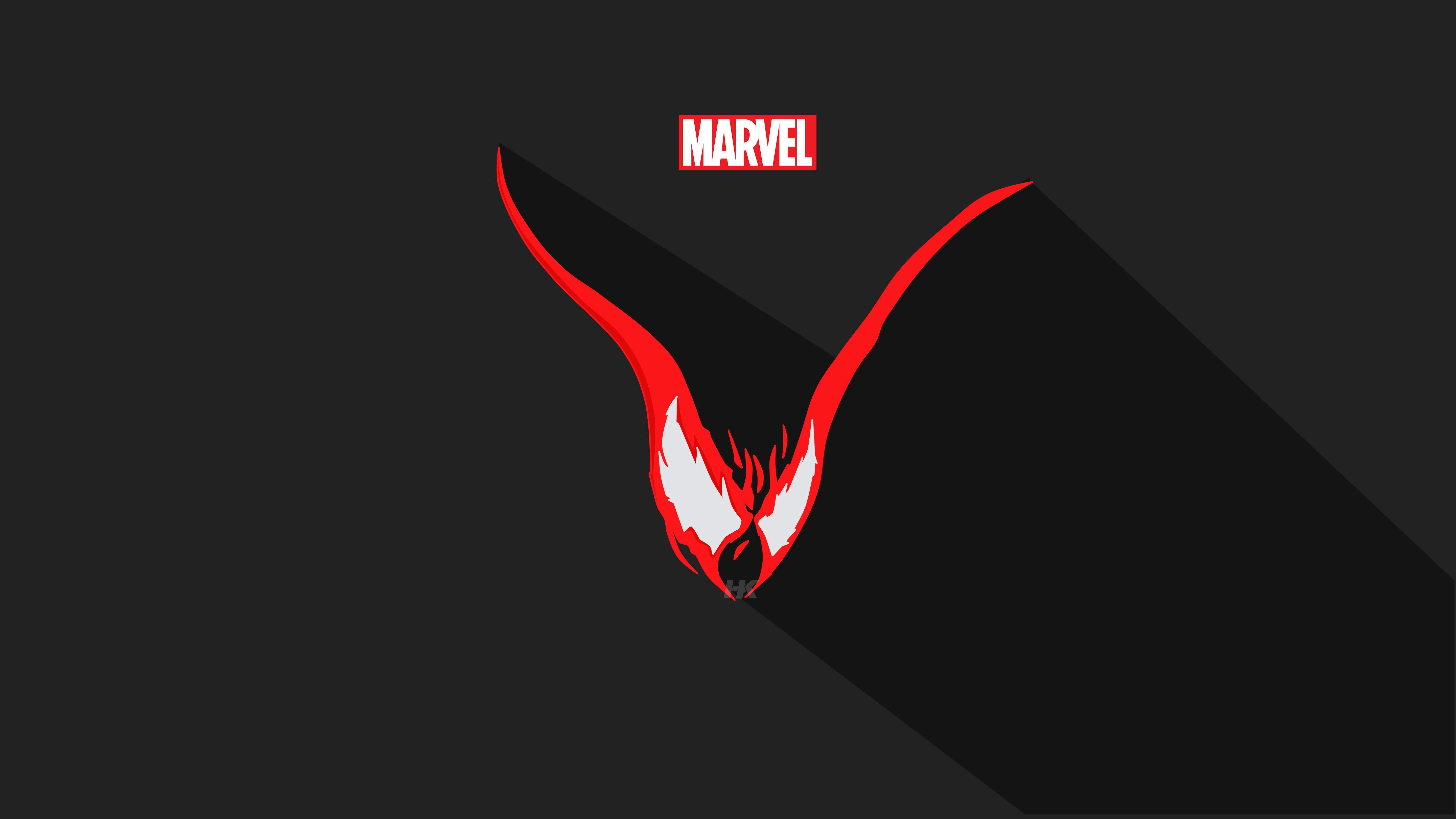 5760x3240 Venom Vector Minimalism 5k, HD Superheroes, 4k Wallpaper, Image, Background, Photo and Picture