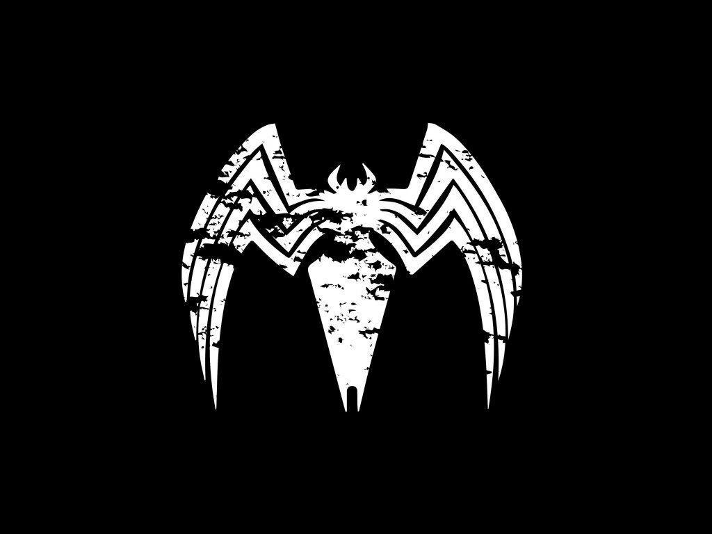 1024x768 Minimalist Venom Wallpaper