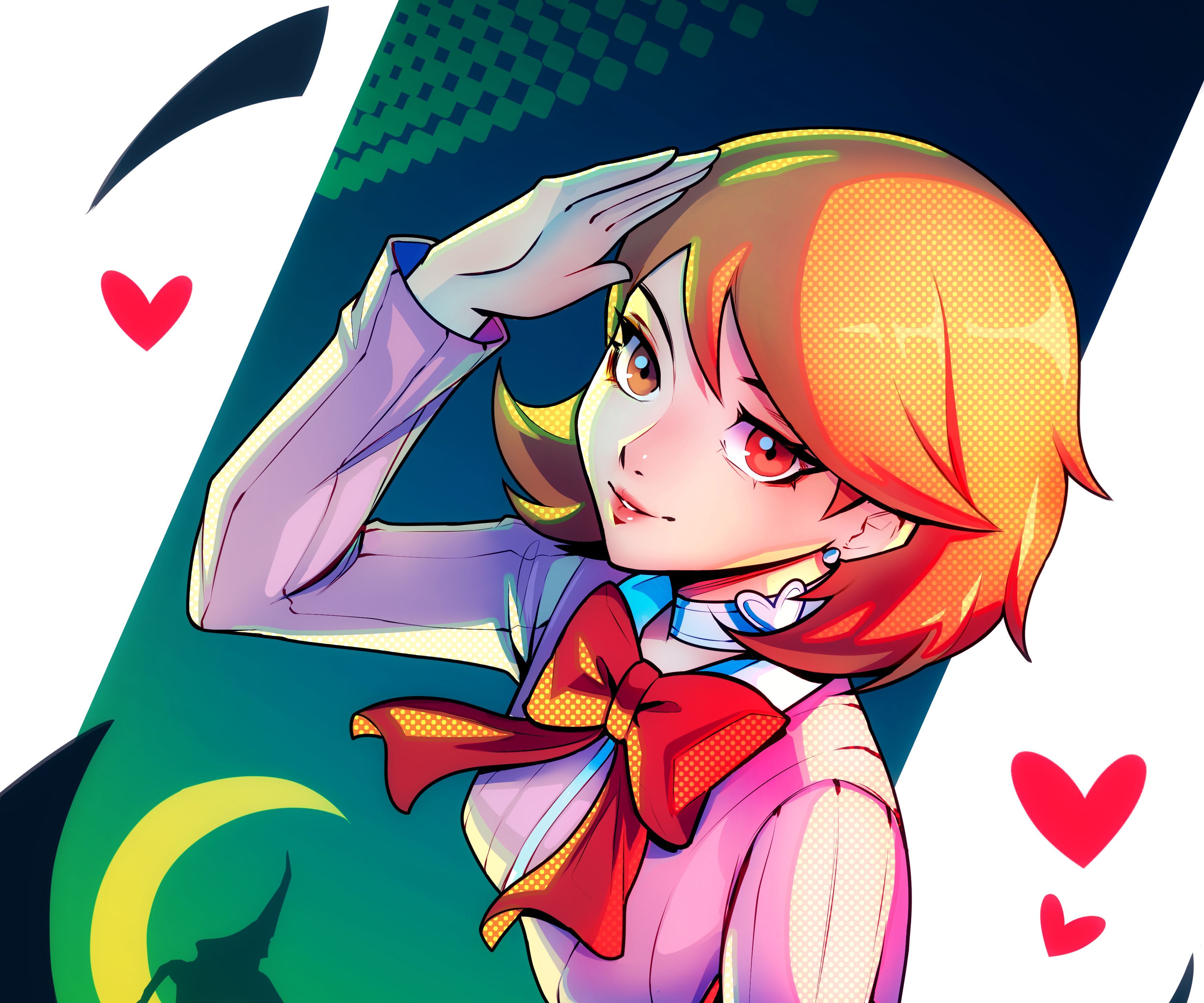 3500x2917 Download Yukari Takeba Video Game Persona 3 HD Wallpaper