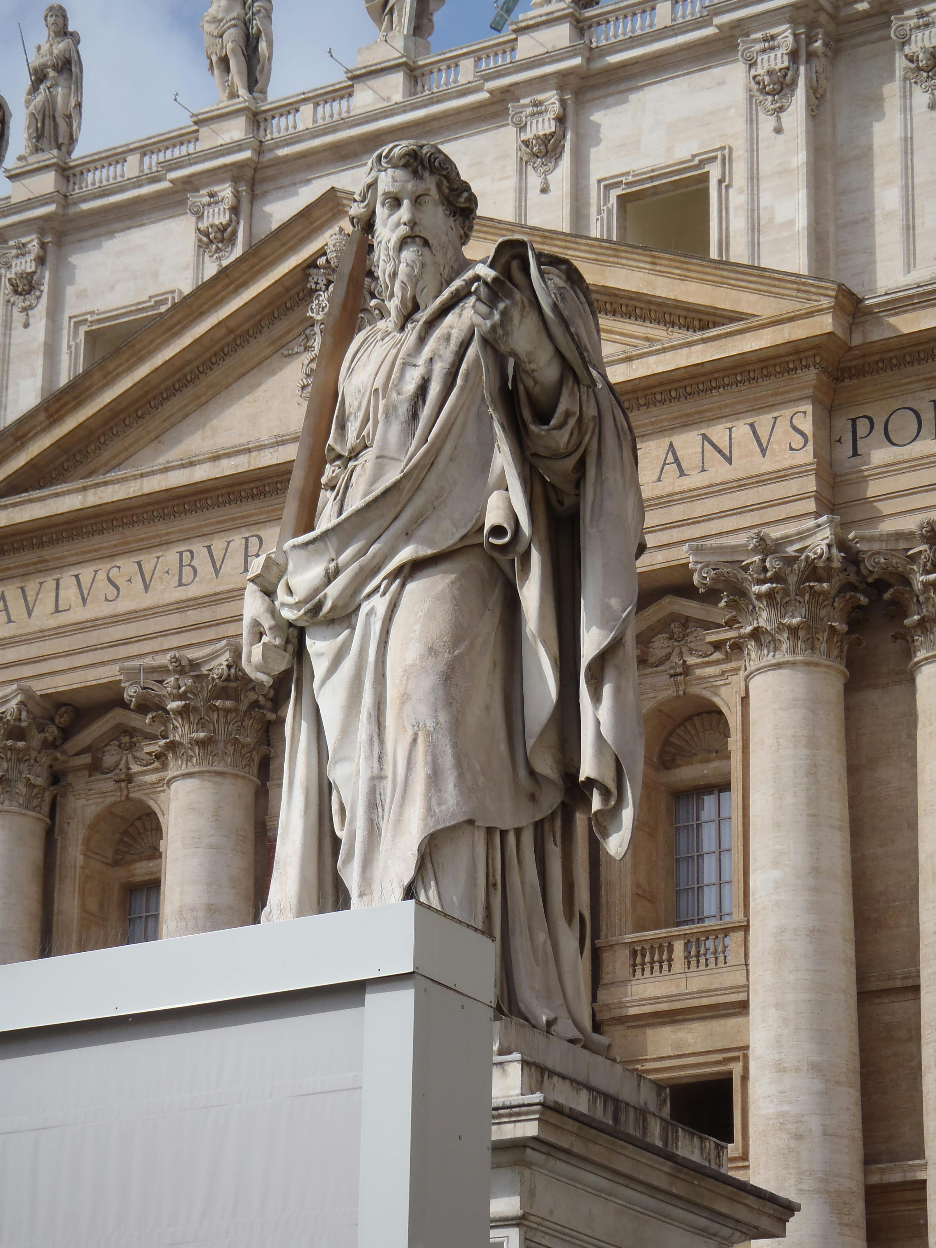 3216x4288 Statue of Saint Paul in Vatican City · Free