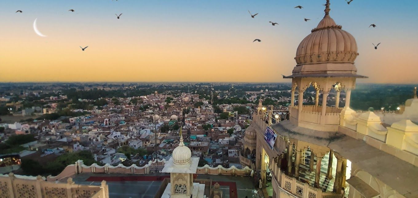 1360x644 Shri Radha Rani Temple, Barsana
