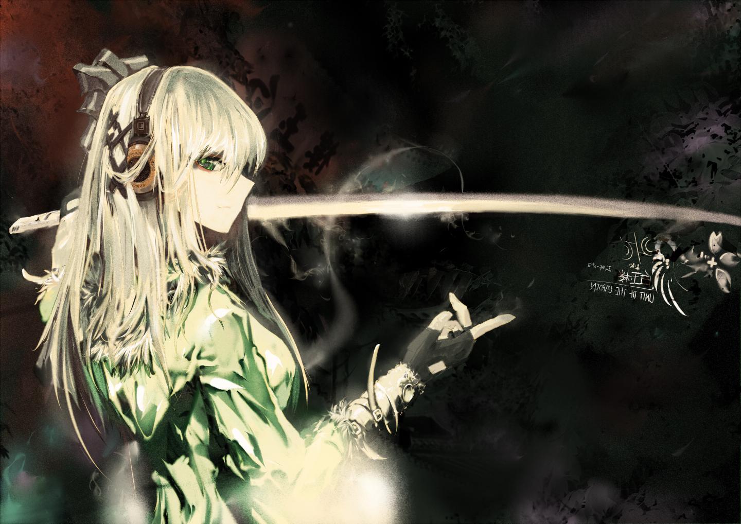 1440x1018 Girl With Sword Wallpaperx1018
