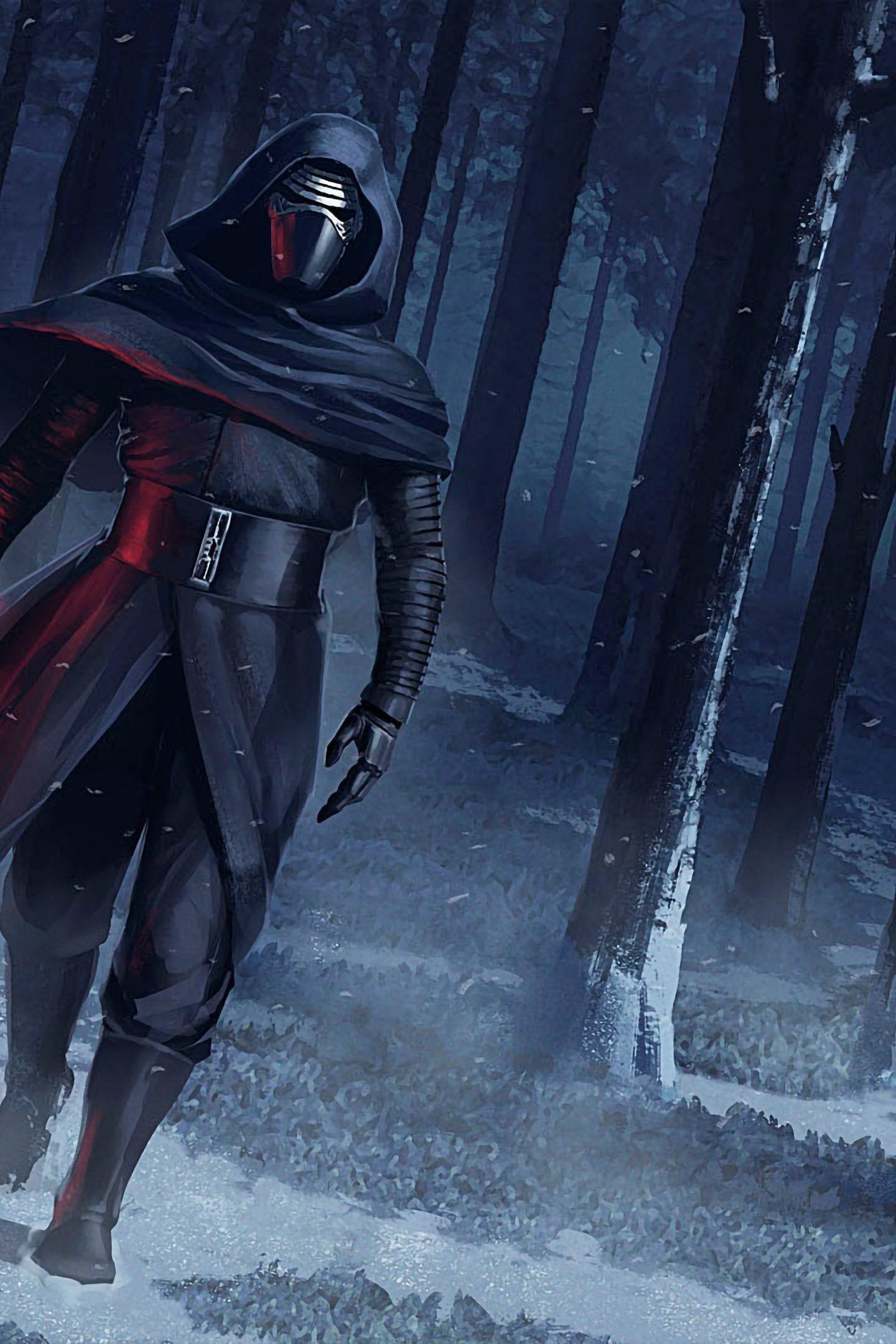 1440x2160 Star Wars Kylo Ren Wallpaper Phone Wallpaper