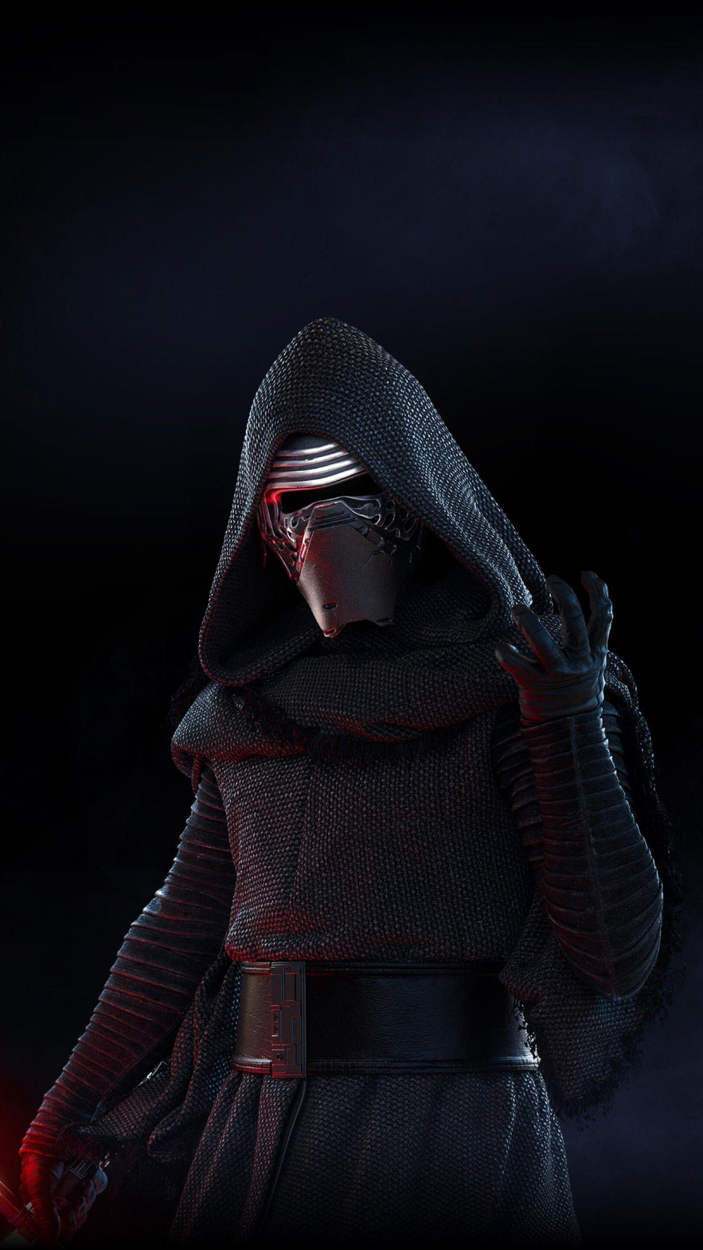 1440x2560 Wallpaper Kylo Ren, Star Wars Battlefront II, HD, 4K, Games
