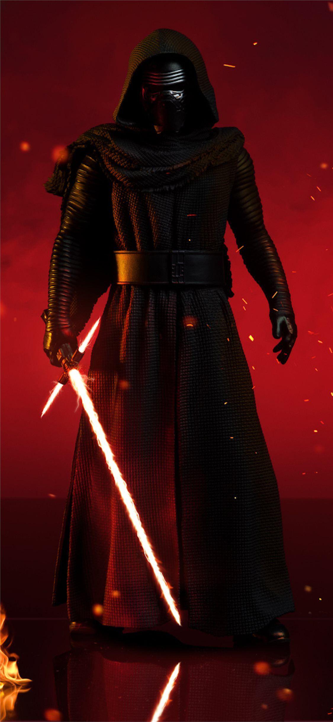1125x2436 cgi kylo ren iPhone Wallpaper Free Download