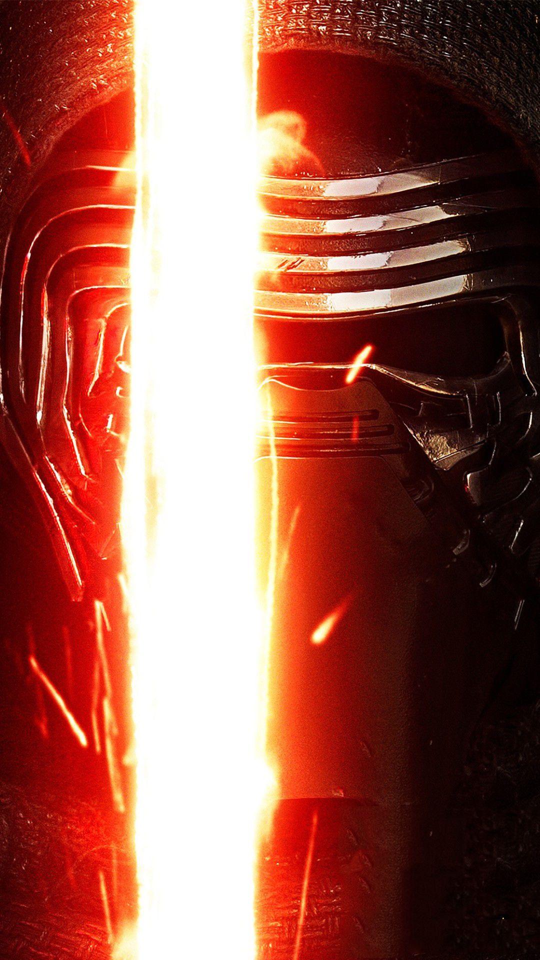 1080x1920 Adam Driver As Kylo Ren Star Wars Wallpaper