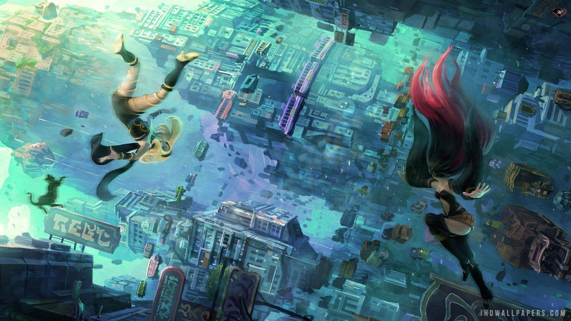 Gravity Rush Wallpapers Top Free Gravity Rush Backgrounds Wallpaperaccess