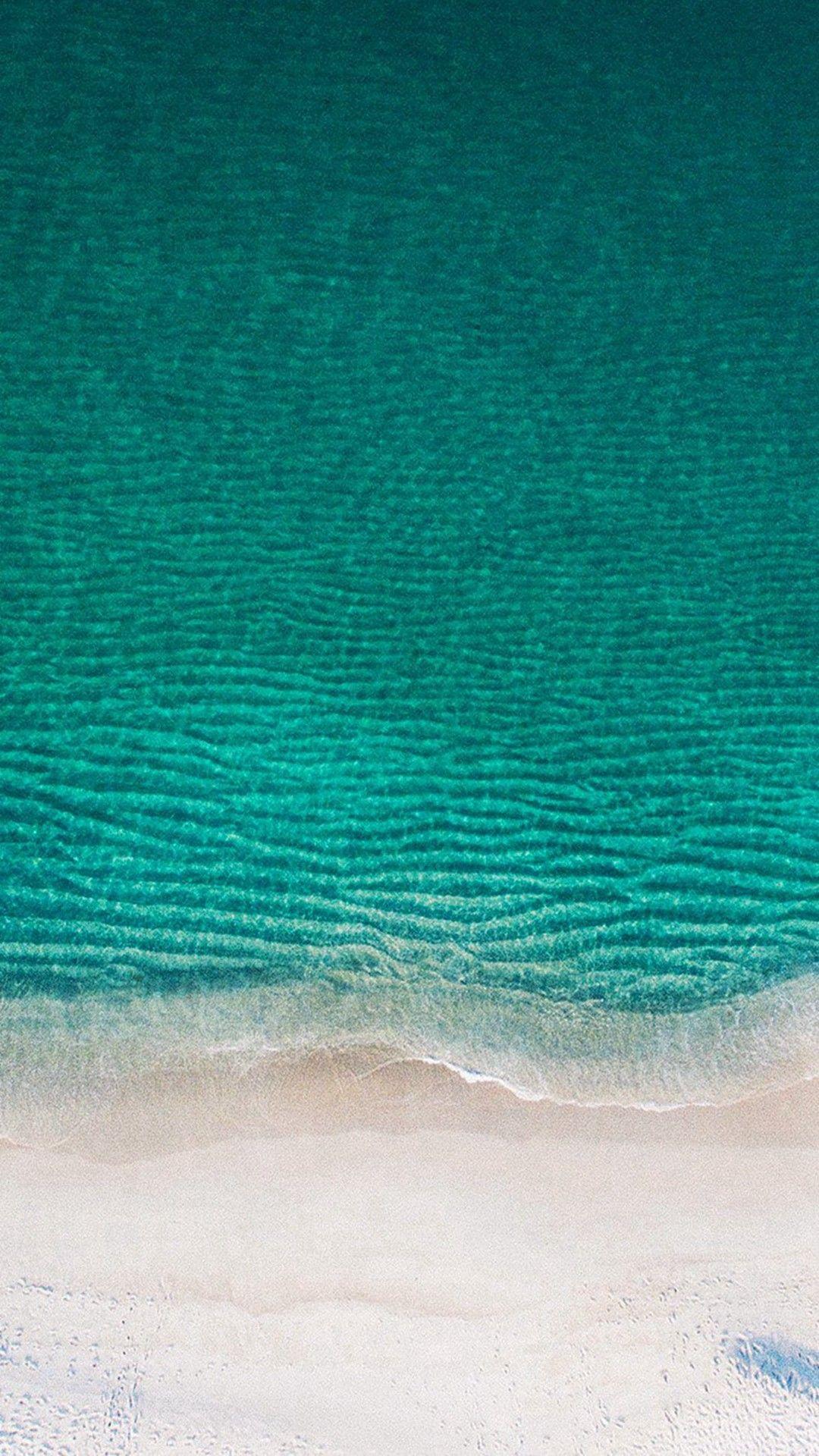 HD wallpaper overhead drone beach sand ocean sea water green blue   Wallpaper Flare