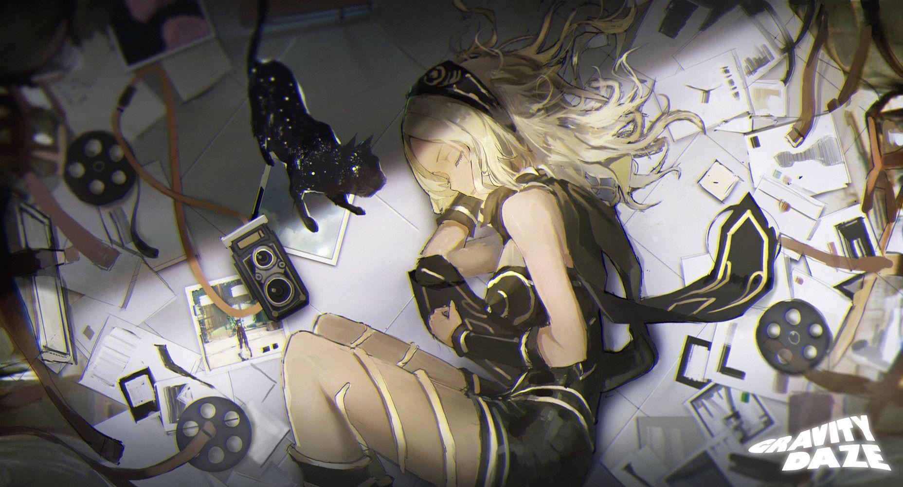 1856x1000 Gravity Rush Wallpaper