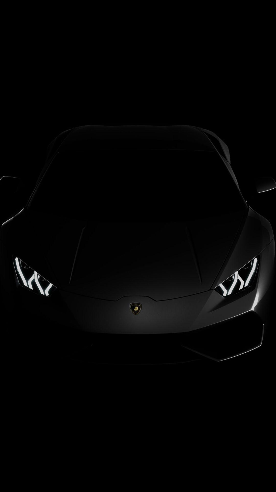 1080x1920 Free download Lamborghini huracan lp black dark 4k wallpaper View