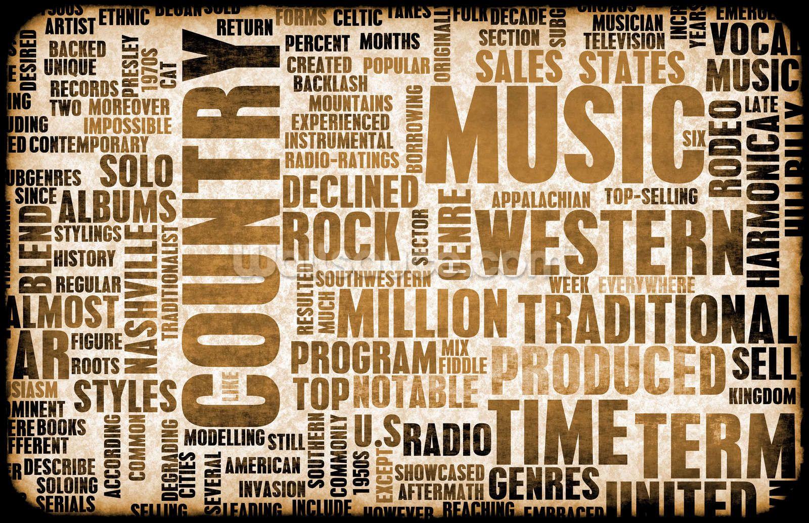 1600x1035 Country Music Wallpaper Wall Mural