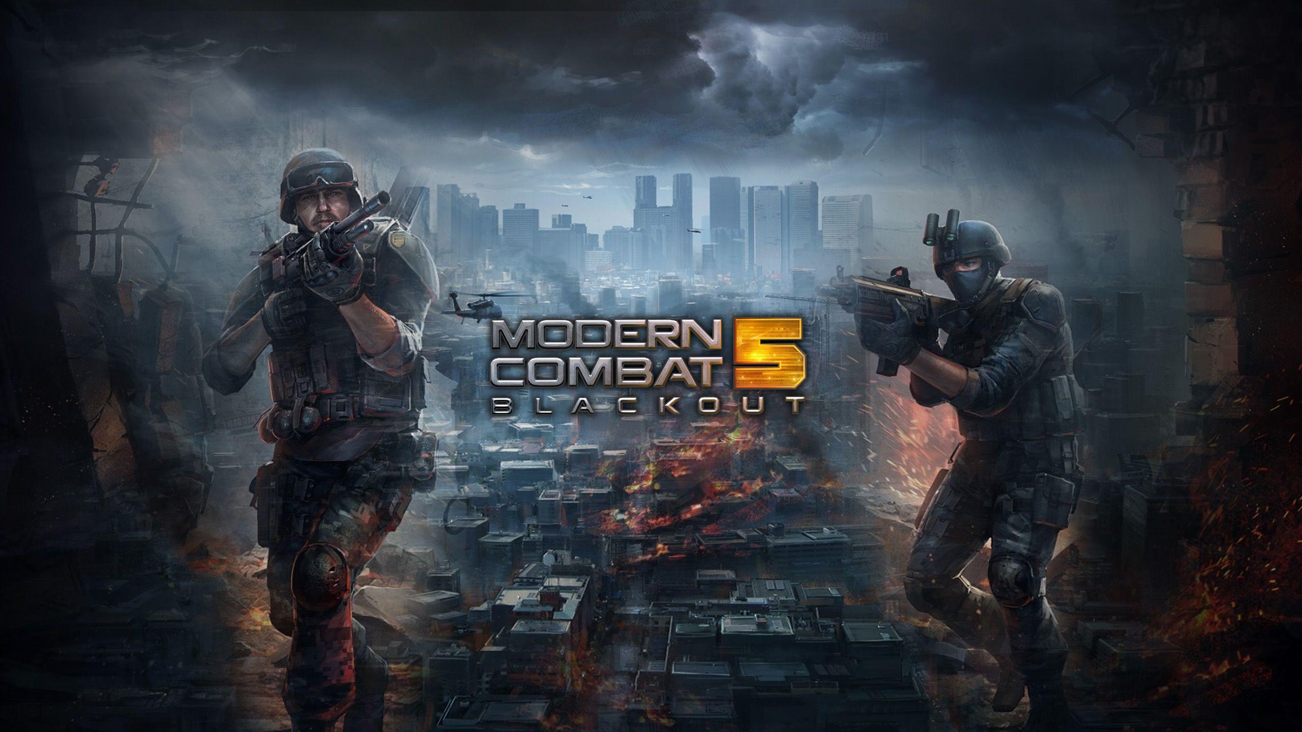 2560x1440 Modern Combat Wallpaper