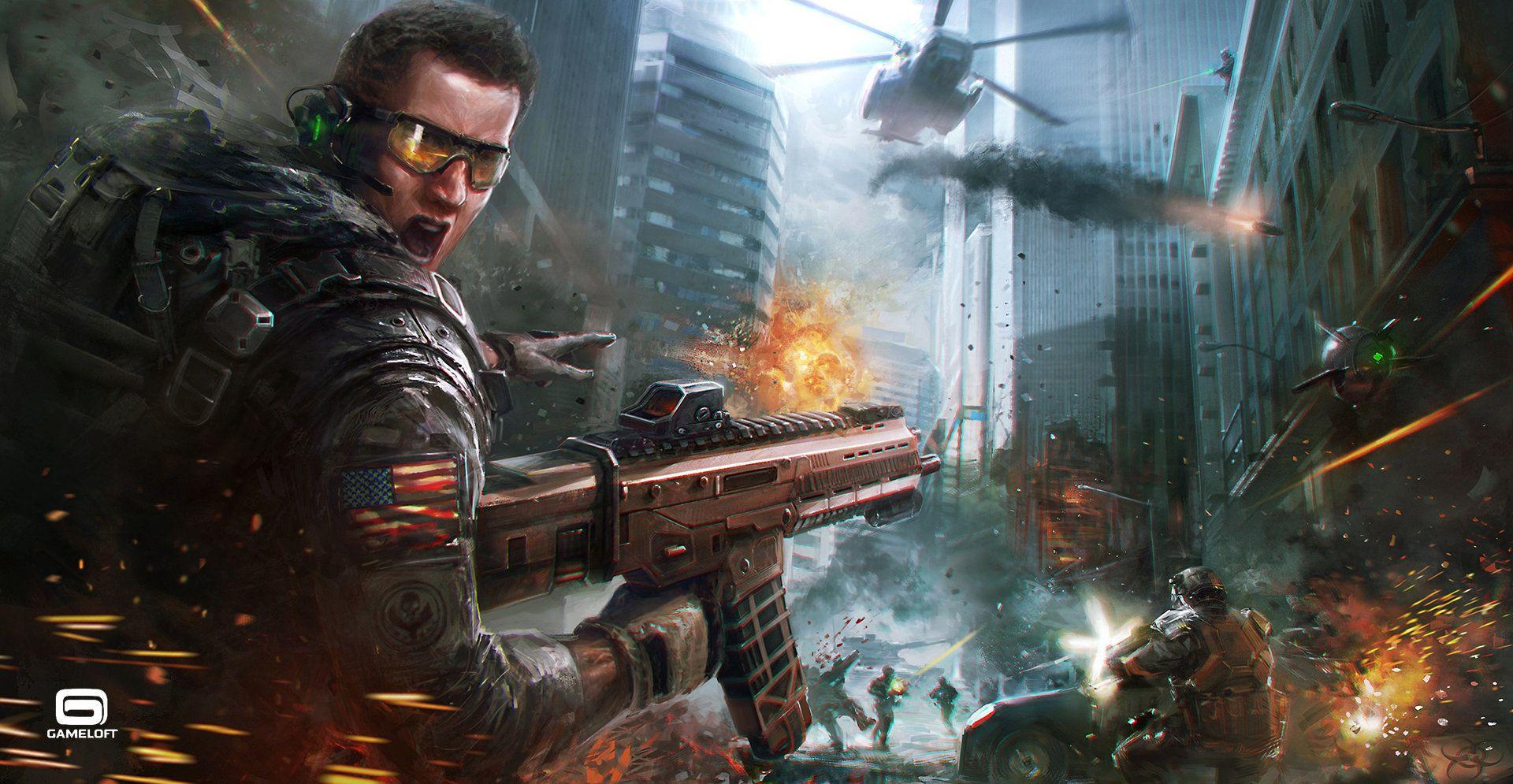 1920x995 Modern Combat 5: Blackout Wallpaper