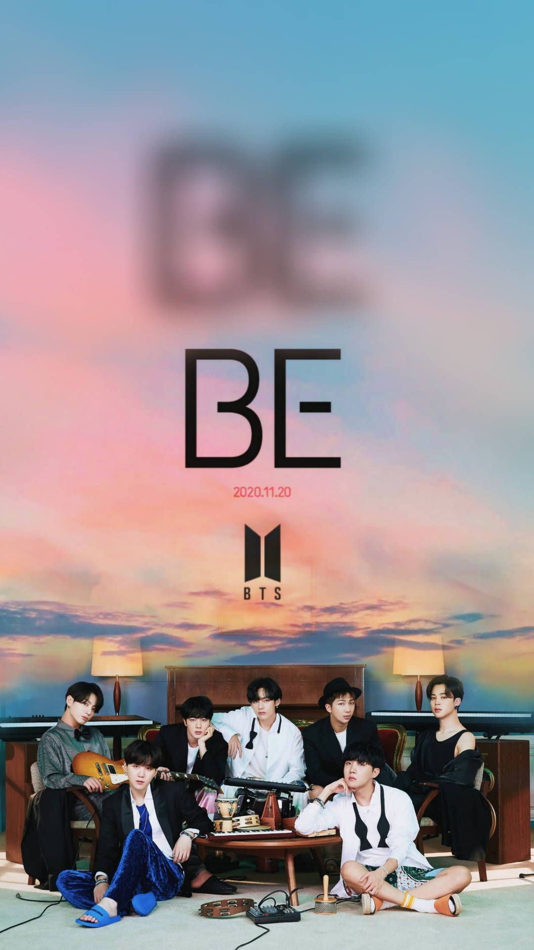 1080x1920 Download BE Album Poster Lockscreen BTS Wallpaper