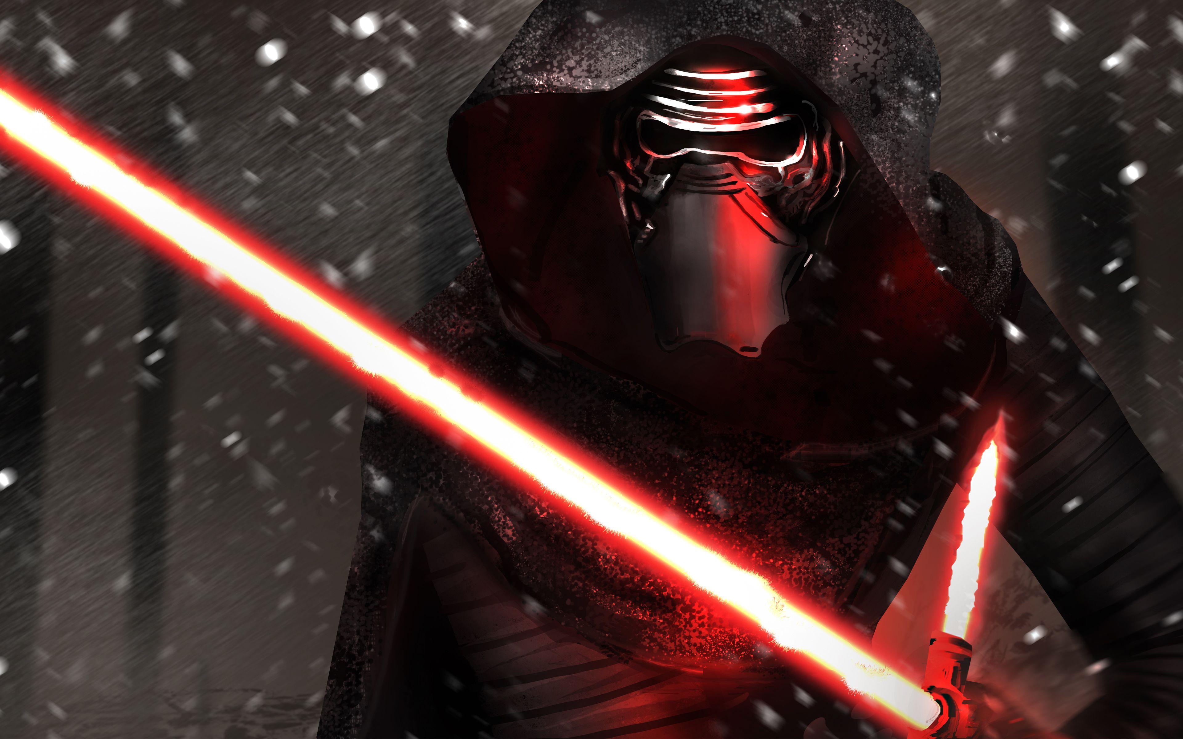 3840x2400 Kylo Ren Artwork 4K Wallpaper