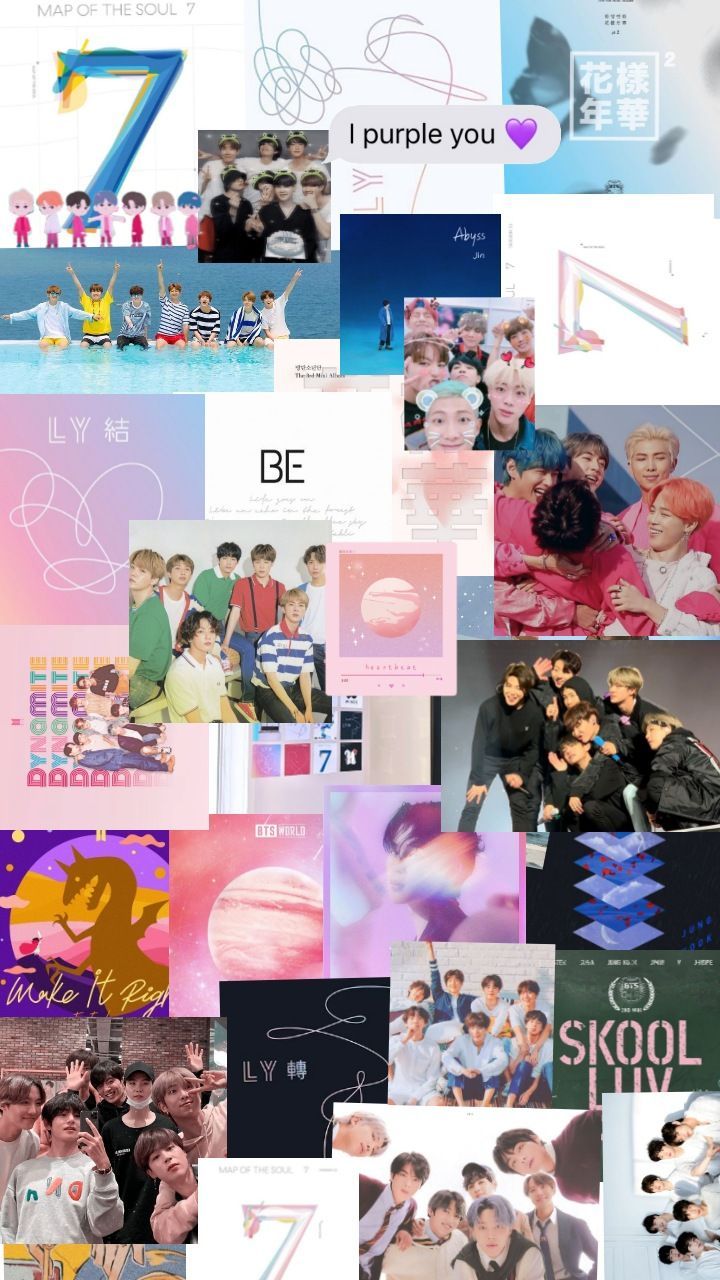 720x1280 BTS album covers aesthetic