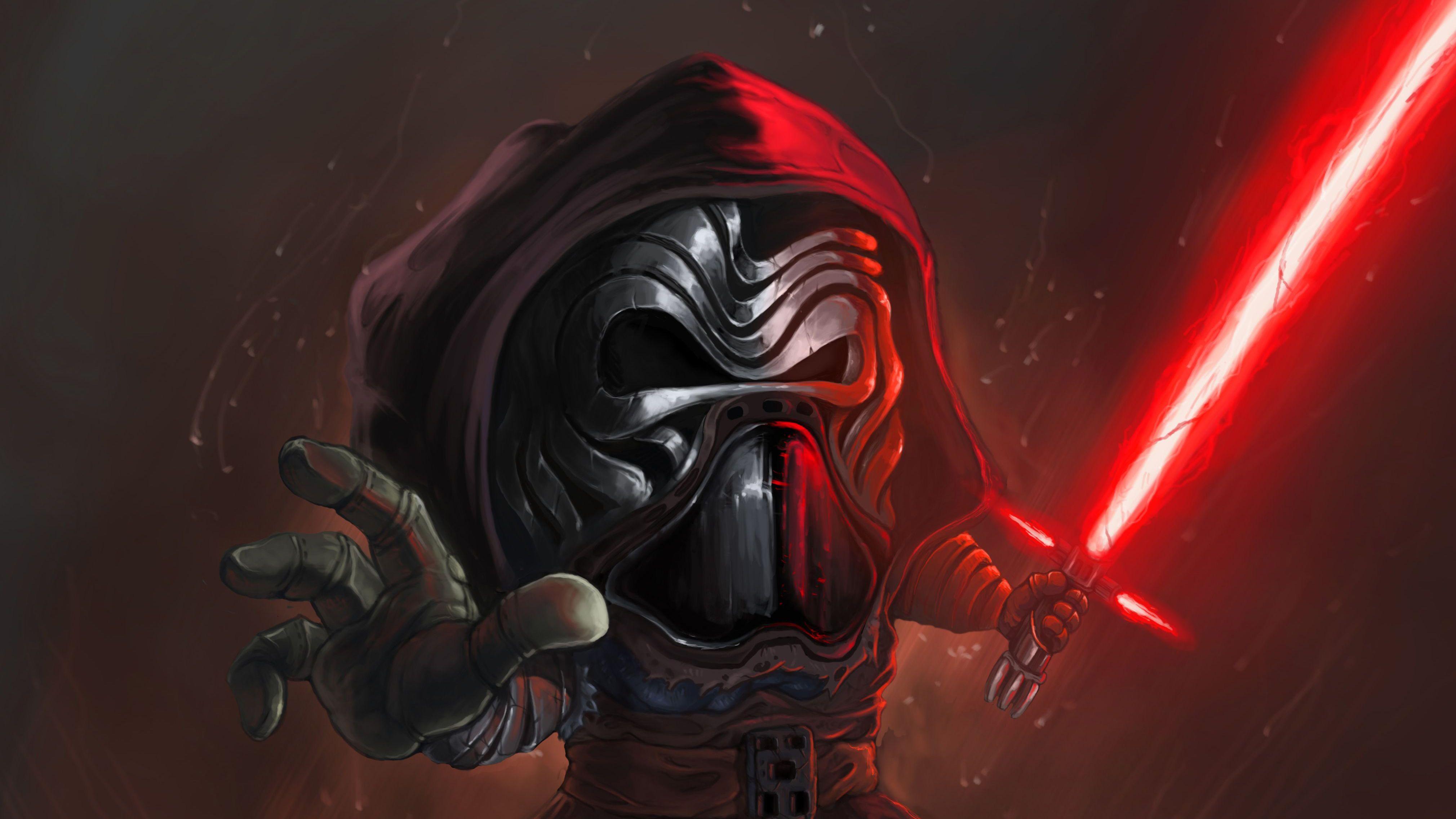 4040x2272 #kylo ren, #hd, k, k, #artwork, #digital art