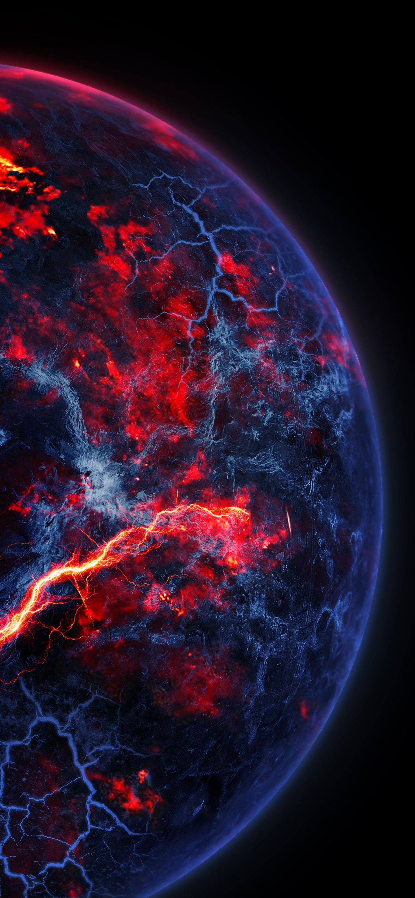 1420x3073 Wallpaper Apples, Atmosphere, World, Lava, Fissure Vent, Background Free Image