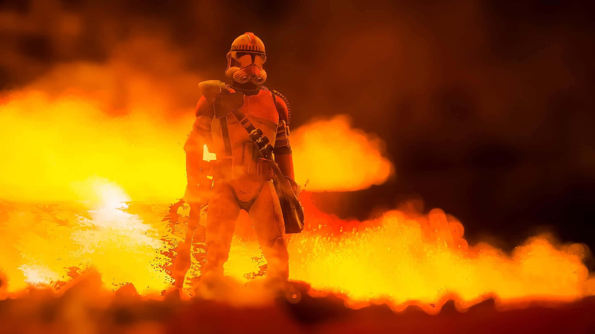 1920x1080 Download Fiery Landscape of Mustafar, the Legendary Lava Planet Wallpaper