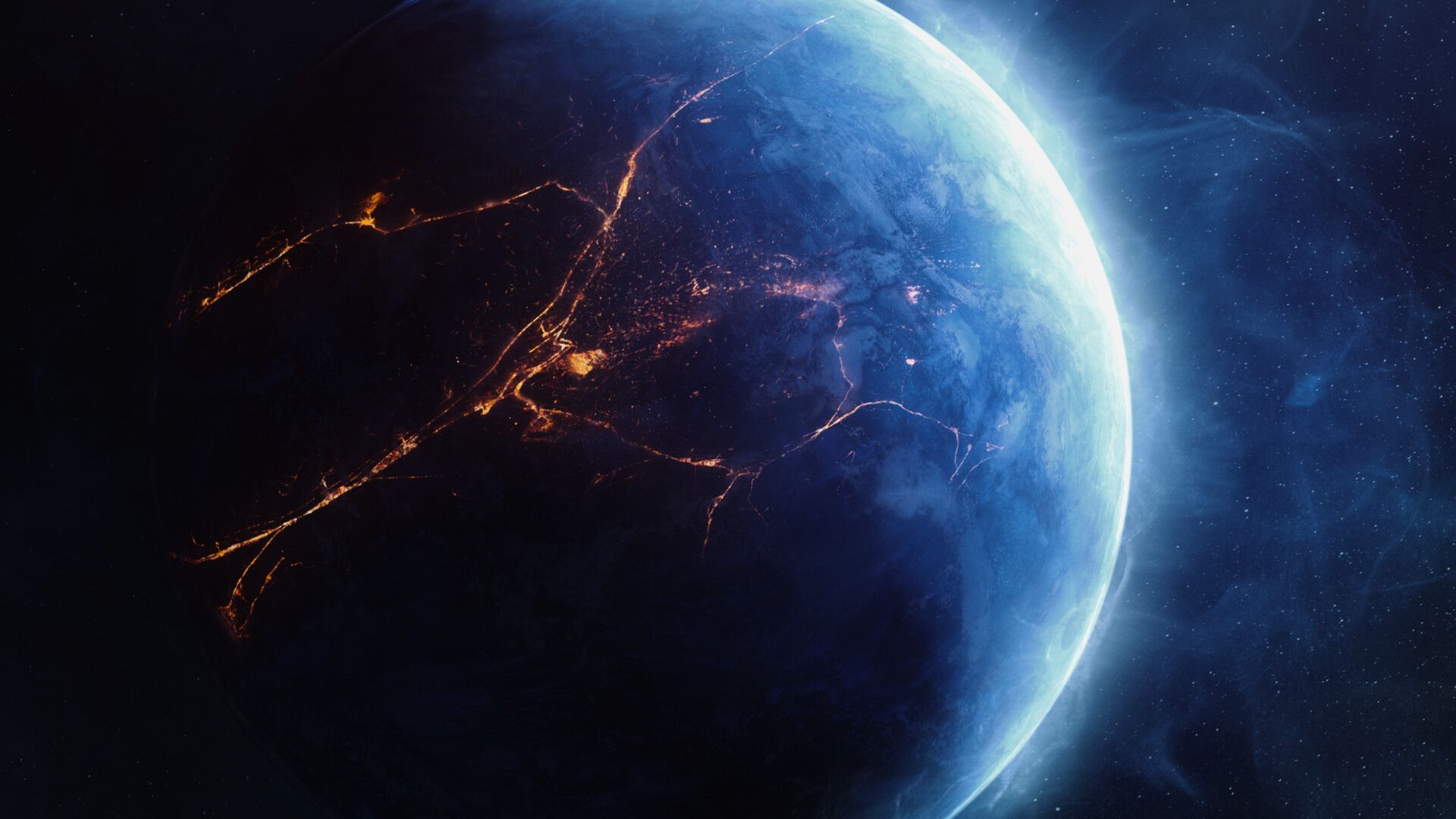 1920x1080 Jonas Vogl Lava Planet