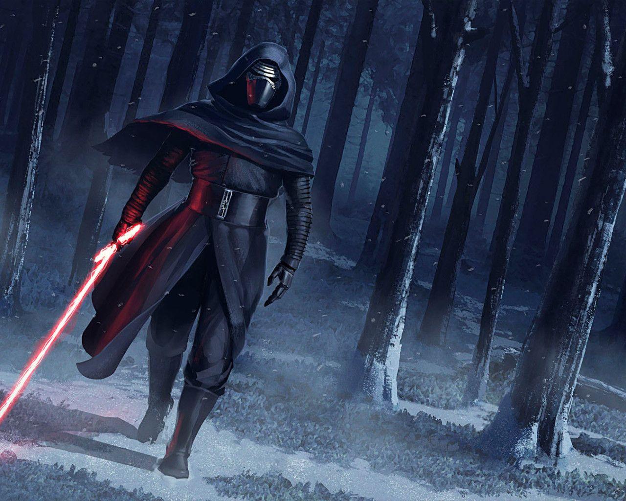 1280x1024 Kylo Ren Force Awakens Fan Art 1280x1024 Resolution HD