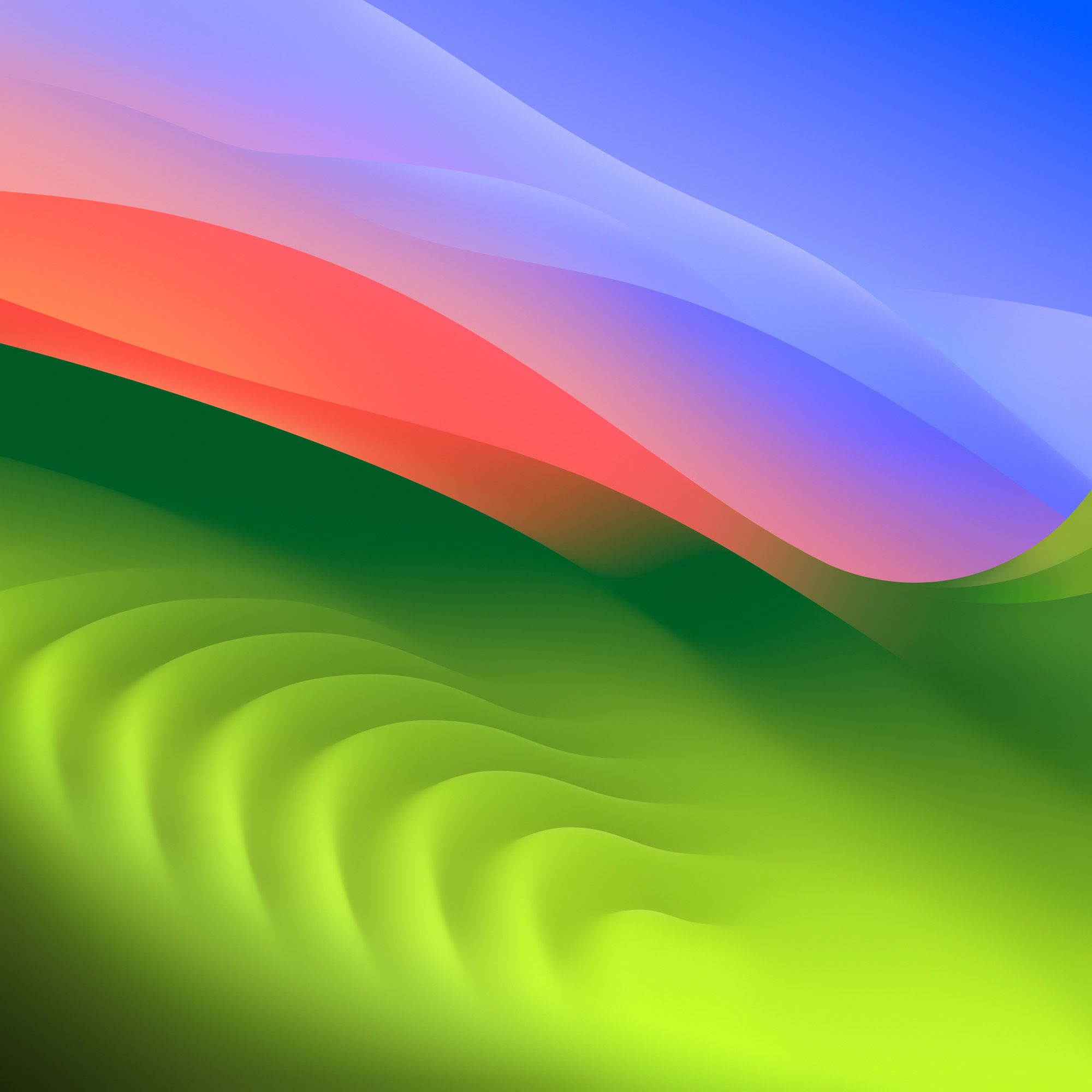 2000x2000 Every Default macOS Wallpaper Glorious 6K Resolution