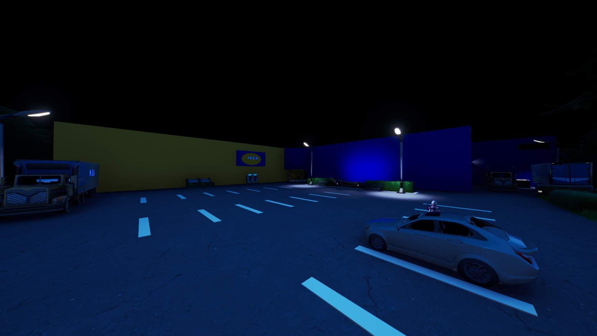 1920x1080 SCP 3008 ( SURVIVE AFTER DARK ) Creative Map Code
