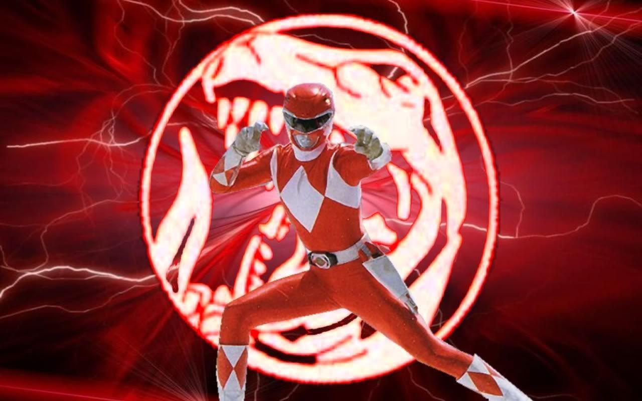 Download Mighty Morphin Red Power Ranger Unleashed Wallpaper | Wallpapers .com