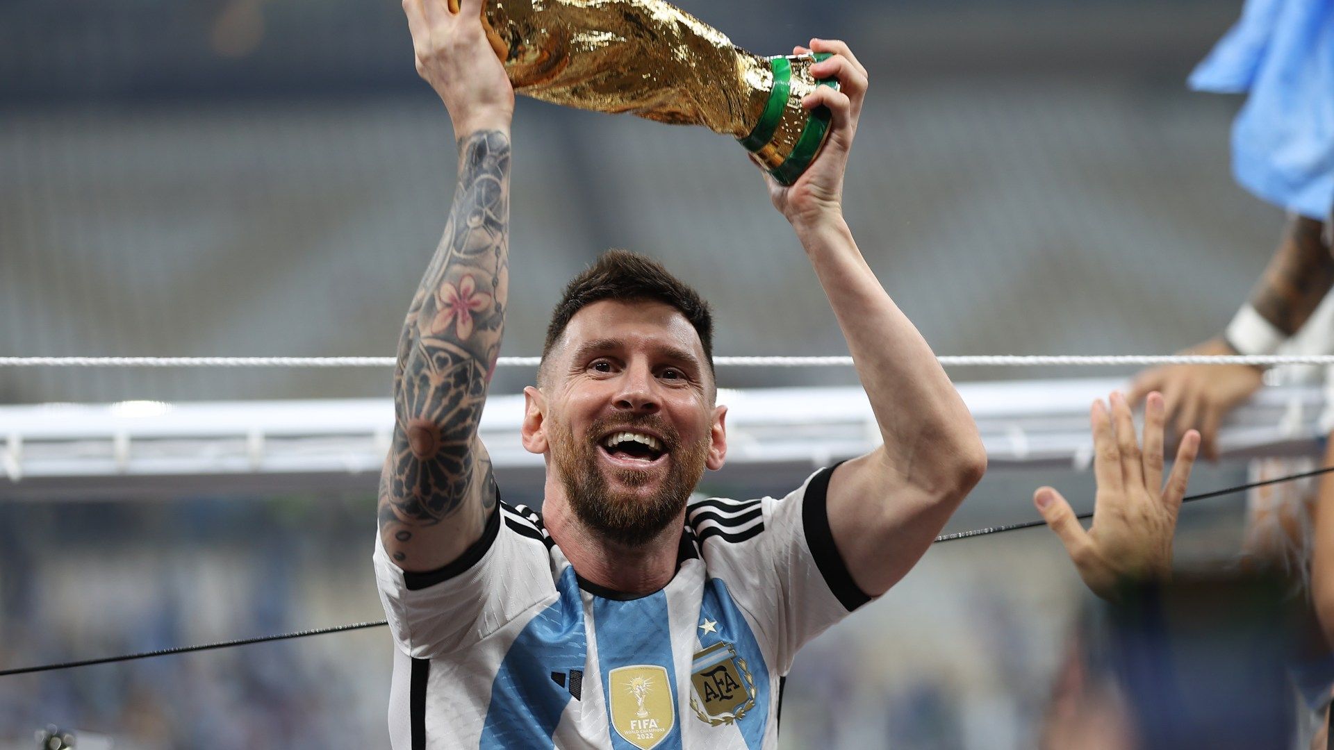 1920x1080 Photos: Messi and Argentina lift World Cup after win over France. Qatar World Cup 2022 News