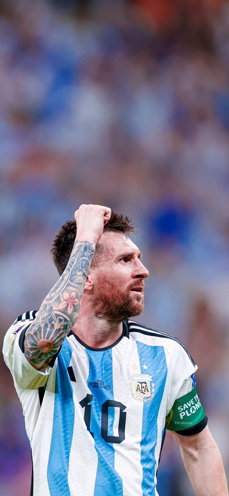 945x2047 Free Download FIFA World Cup Qatar 2022 Argentina vs Mexico Messi 4K & HD Wallpaper for iPhone & Android Phones