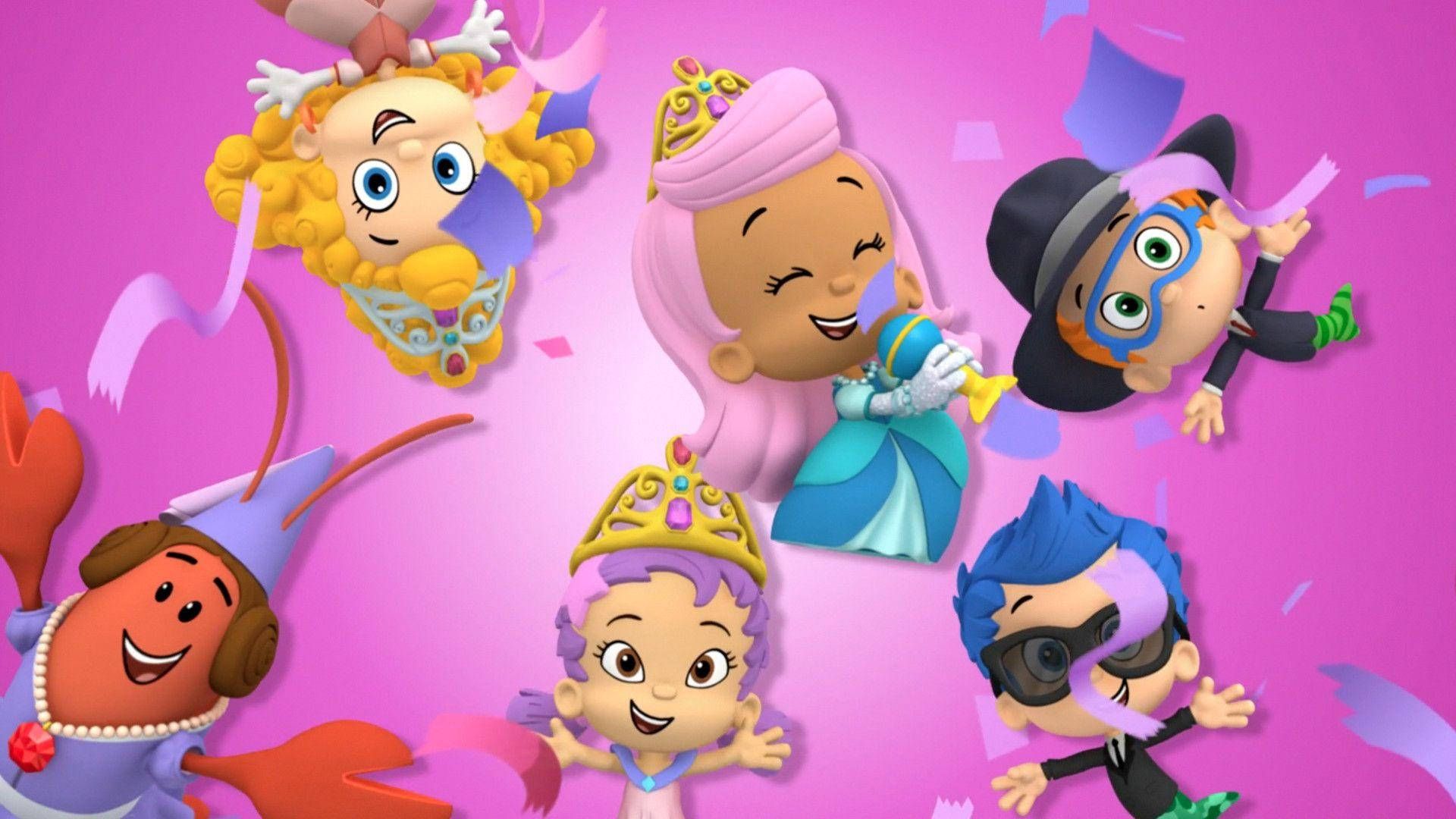 1920x1080 Papéis de Parede de Bubble Guppies