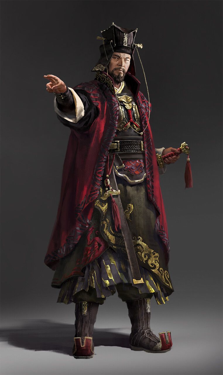 762x1280 Lulu Zhang War Three Kingdoms Character Design_Kingdom Of Wei Dong Faction