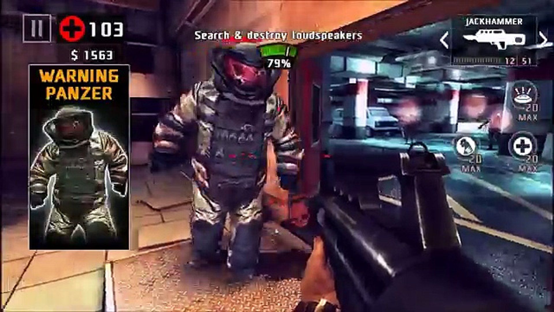 1920x1080 Dead Trigger 2: Jackhammer Gameplay (Infinite Graphics HD)