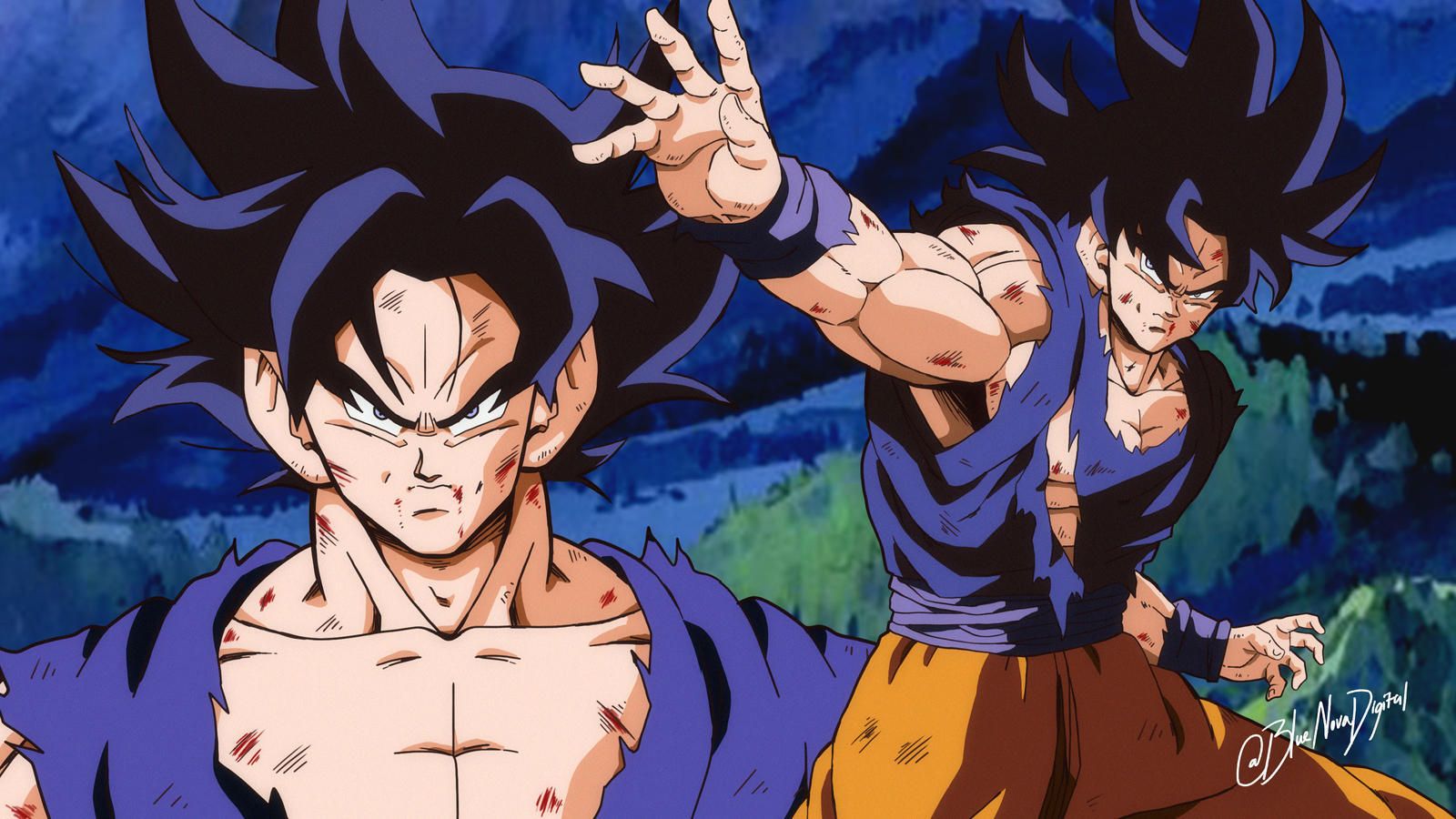 1600x900 TUI Goku vs Beast Gohan