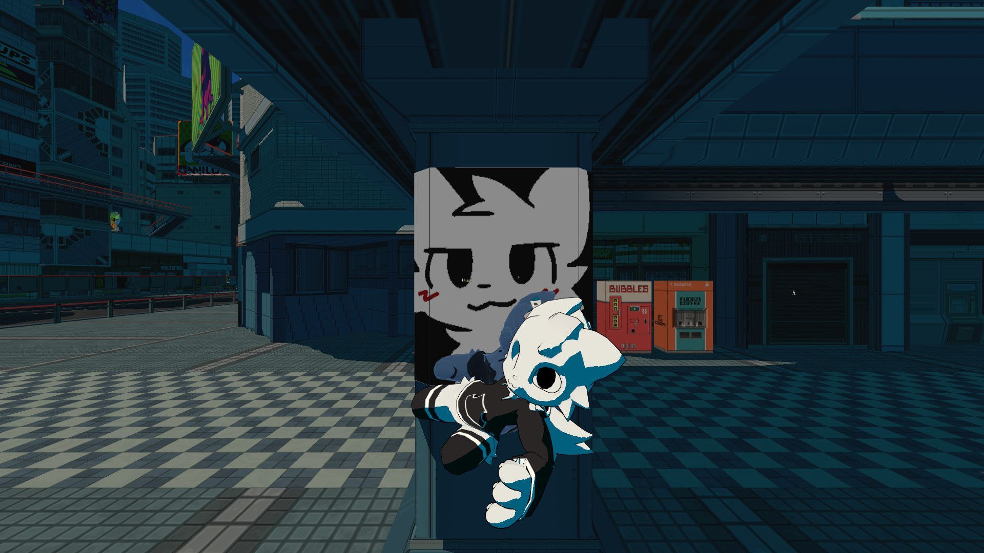1920x1080 Boy Kisser Mod for Bomb Rush Cyberfunk