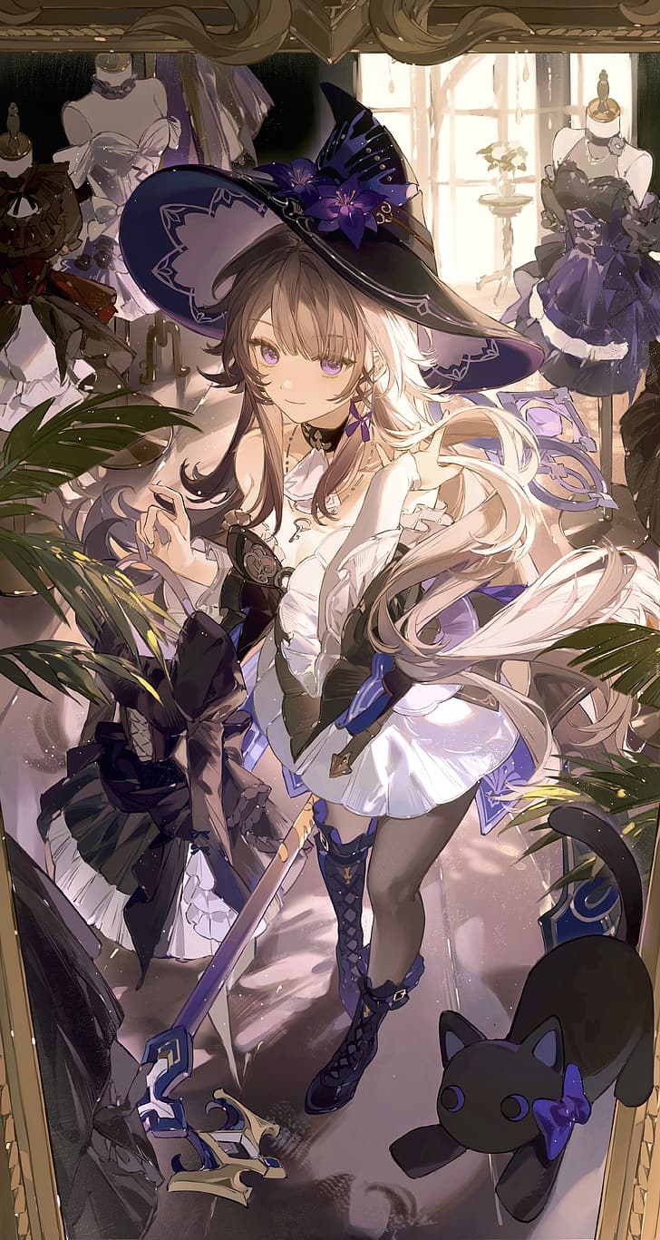 728x1367 Herta 1080P, 2K, 4K, 5K HD wallpaper free download